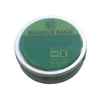 Пули пневматические Diabolo Basic 4,5 мм (500 шт.) Пули пневматические Diabolo Basic 4,5 мм (500 шт.)