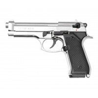 СХП Охолощенный пистолет Retay Mod 92 Beretta, кал. 9 мм, никель СХП Охолощенный пистолет Retay Mod 92 Beretta, кал. 9 мм, никель