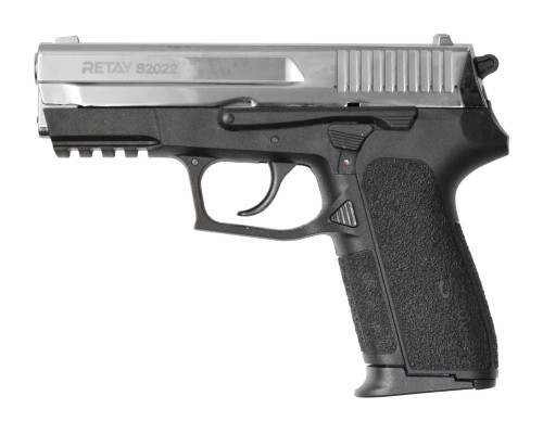 СХП Охолощенный пистолет Retay S2022 Sig Sauer, кал. 9 мм, никель