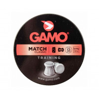 Пули Gamo Match 4,5 мм, 0,49 грамм, 500 штук Пули Gamo Match 4,5 мм, 0,49 грамм, 500 штук